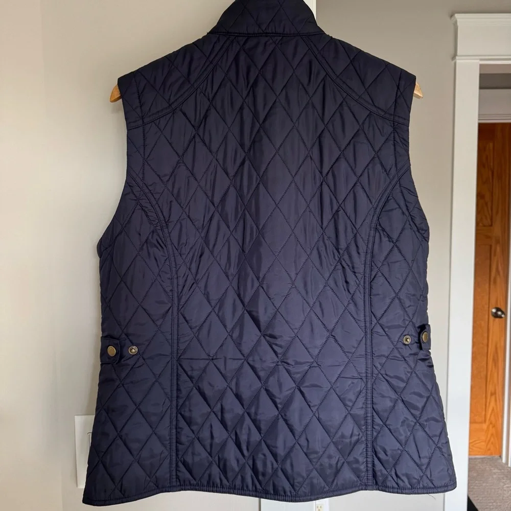 Barbour Women's Dark Quilted Vest - Picture 2 of 3